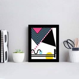 Wallity Cuadro decorativo enmarcado SCT-039 Multicolor